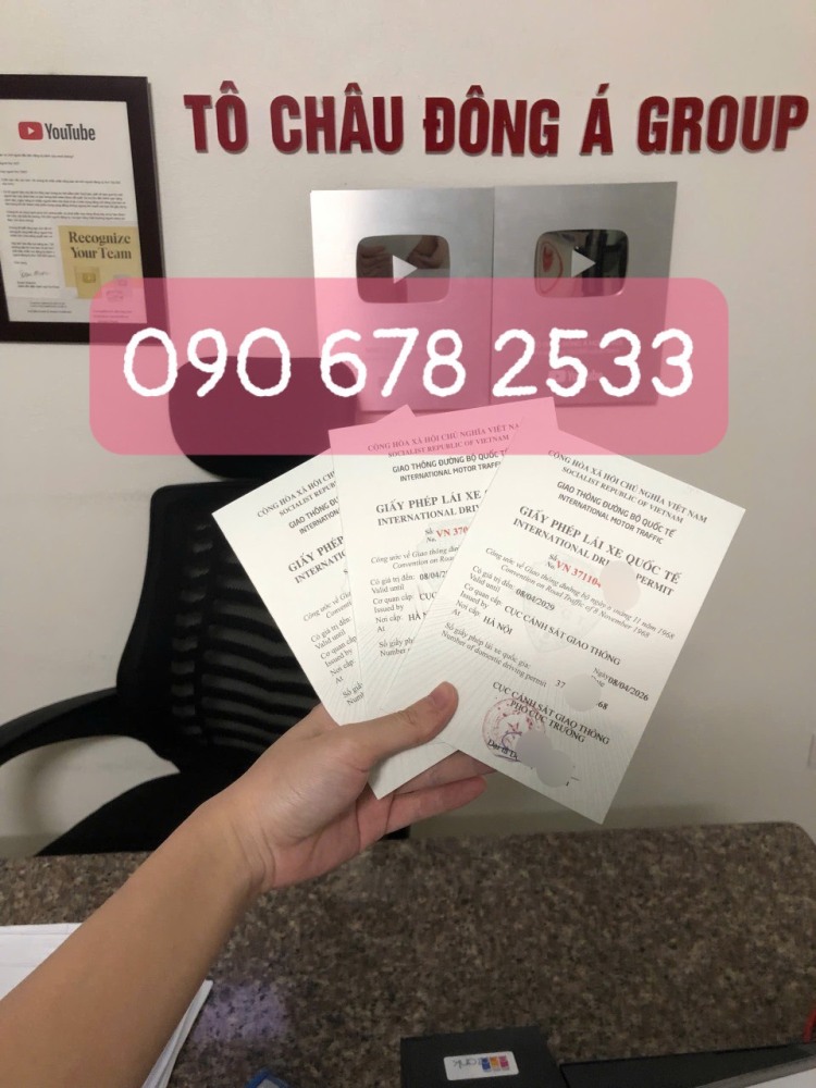 Đổi bằng lái IDP toàn quốc